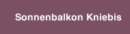 Sonnenbalkon Kniebis